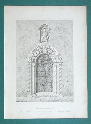 Stampa architettura 1850 - 1850,
