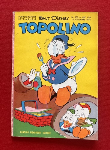 Topolino 302 prima - 302, edizione