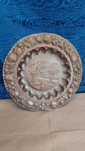 Grande piatto ornamentale - piatto, in