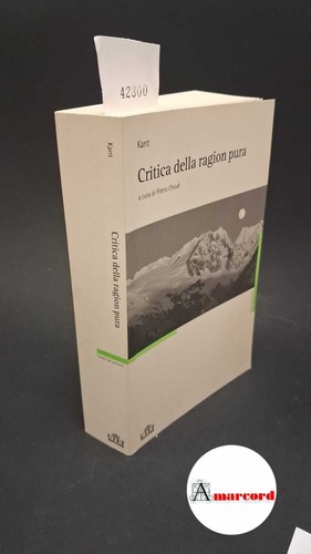 Critica della ragion pura