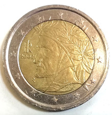 Moneta circolata italia - moneta, 2