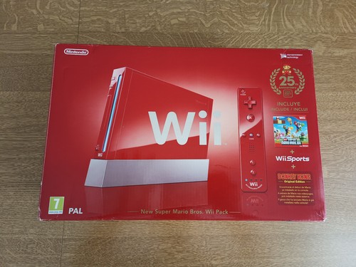 Nintendo wii rossa edizione - rossa,