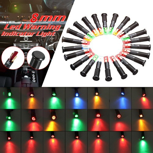 8mm spia led luce - spia,