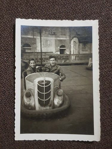 Foto epoca autoscontro - foto, d'epoca