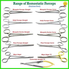 Set Pinzas Hemostáticas para