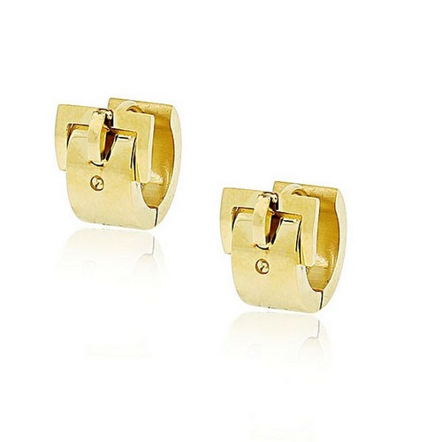Orecchini huggie cerchio - huggie, a