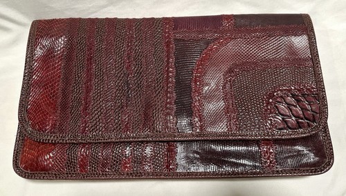 Borsa pochette patchwork