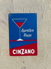 Insegna in metallo, Cinzano