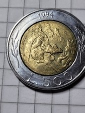 SAN MARINO 500 LIRE 1994 Dedicata A Donna Felicissima