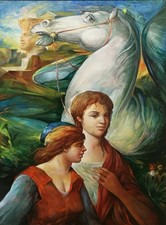 Olio su tela 70x100 cm - 1995