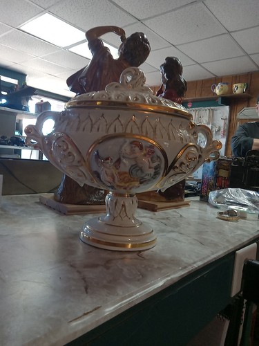 Zuppiera vintage keramos - zuppiera,