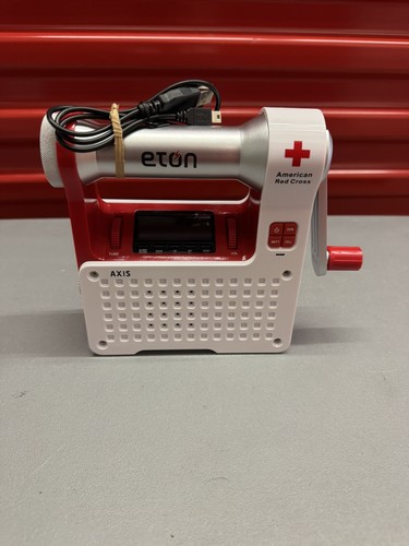 Radio eton american red cross - red,