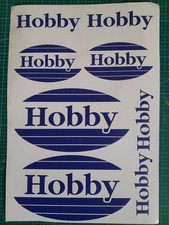 8 adesivi hobby roulotte