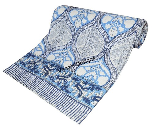 Trapunta kantha fatta mano - fatta, a