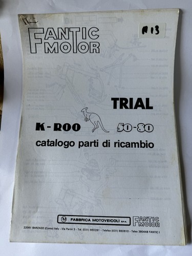 Fantic motor trial roo - motor,