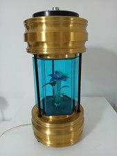 Lampada da Tavolo a Fibre Ottiche Anni 70 Arredo Modernariato Vintage 50 cm