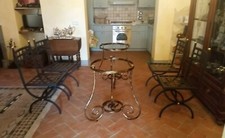 Sedia Ferro Battuto 