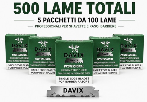 500 mezze lame davix 5x100 - 5x100, per