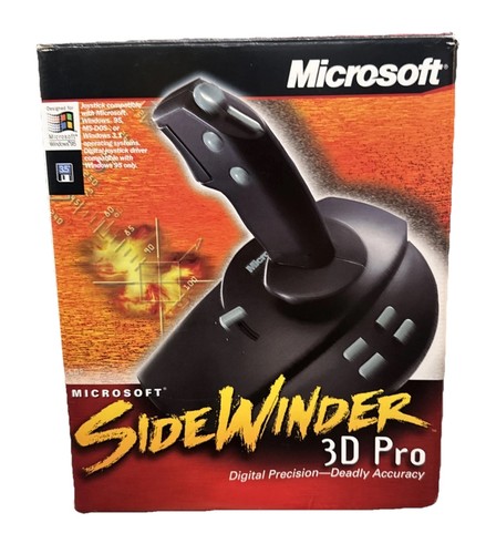 Microsoft sidewinder pro - microsoft, 3d
