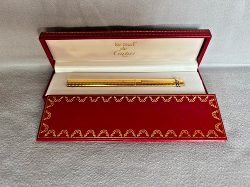 Cartier penna must oro - le,