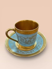 Antico set tazze e piattini