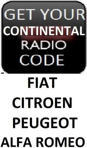 Codice radio continentale per - radio,