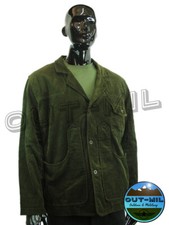 Giacca da caccia modello Maremmana da uomo in velluto Verde Militare
