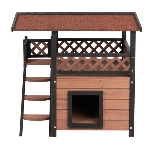 Cuccia legno per gatti - in,