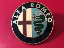ALFA ROMEO 60596492 LOGO EMBLEMA FREGIO STEMMA SCRITTA BADGE TARGHETTA 75MM AR