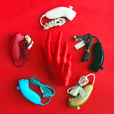 Telecomando ufficiale Wii Nunchuck Nintendo Motion Plus interno 👾 Wii U controller OEM