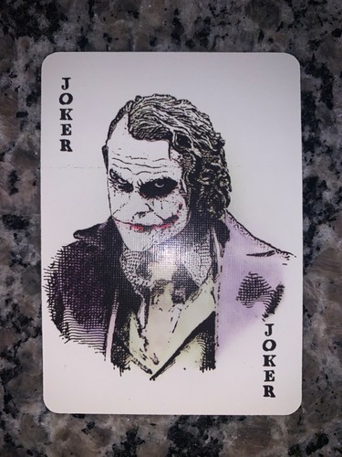 Carte joker hot toys dx01 - joker, e