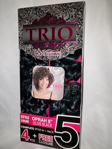 Trio 100 capelli umani - capelli, 4