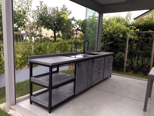 Cucina industrial struttura - cucina,
