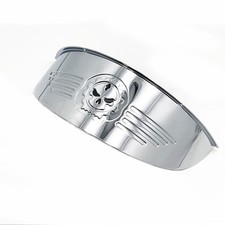 Visiera faro/faro teschio 7"