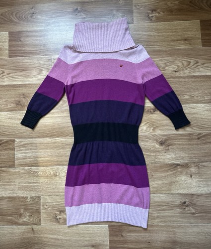 Abito maglione maglia righe - maglione,