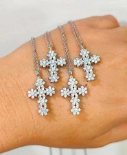 COLLANA CIONDOLO CROCE MAGIC IN ARGENTO 925 DONNA 