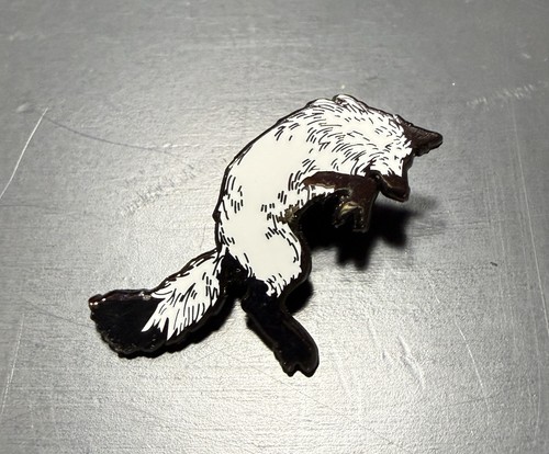 Spilla bavero fox - da, in