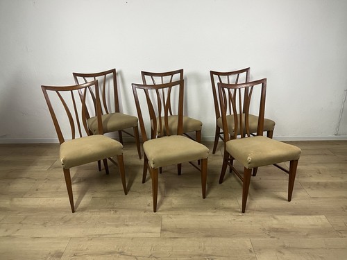Set sedie legno curvato - 6,