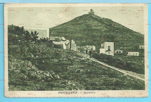 Cartolina pantelleria con - di,