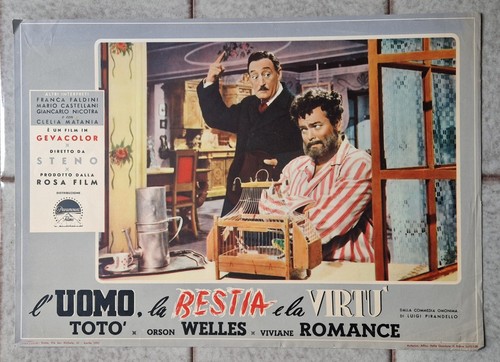 Toto orson welles uomo - orson, l'uomo