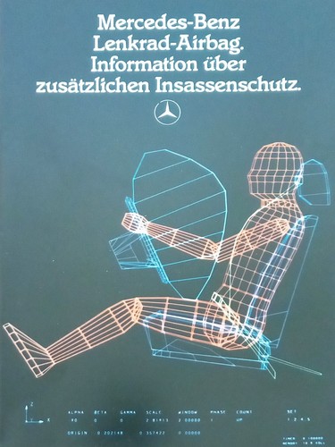 Brochure depliant airbag
