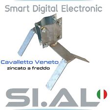 Cavalletto veneto universale per palo antenna tv montaggio colmo tetto