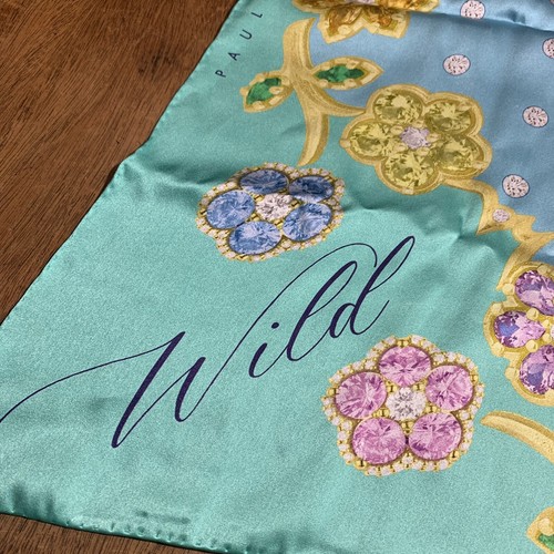 Sciarpa seta paul morelli wild - sciarpa,