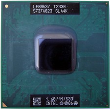 Cpu intel dual core duo - core, t2330