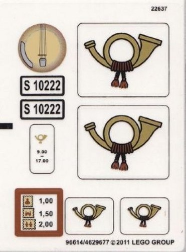 Lego 10222 ufficio postale - lego,
