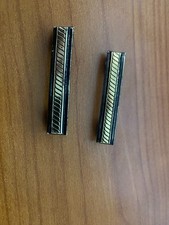 Coppia Gradi metallo Maresciallo Esercito e GDF