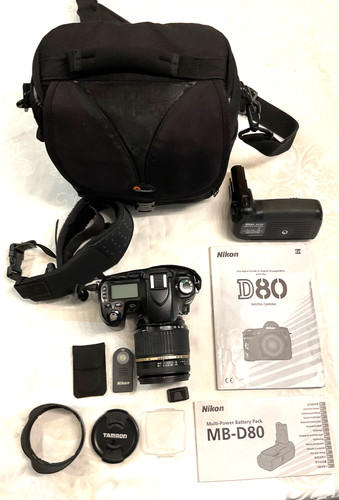 Nikon d80 dslr 2mp - dslr, 10.2mp