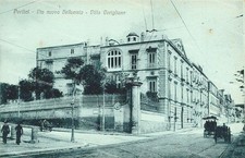 dm228 cartolina portici via nuova bellavista villa carigliano napoli