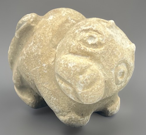Antica statua animale mitico
