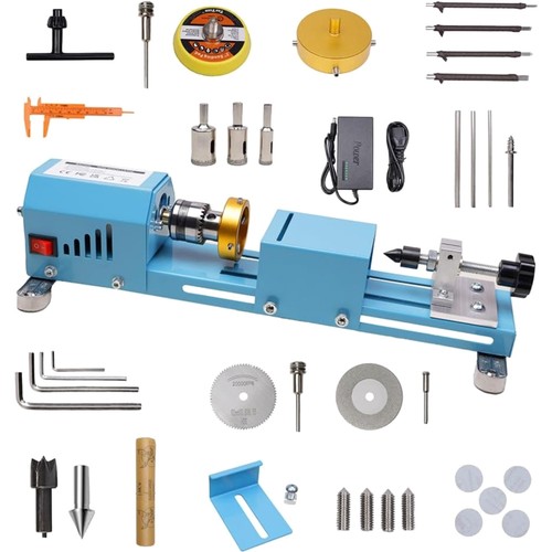 Mini tornio versatile con